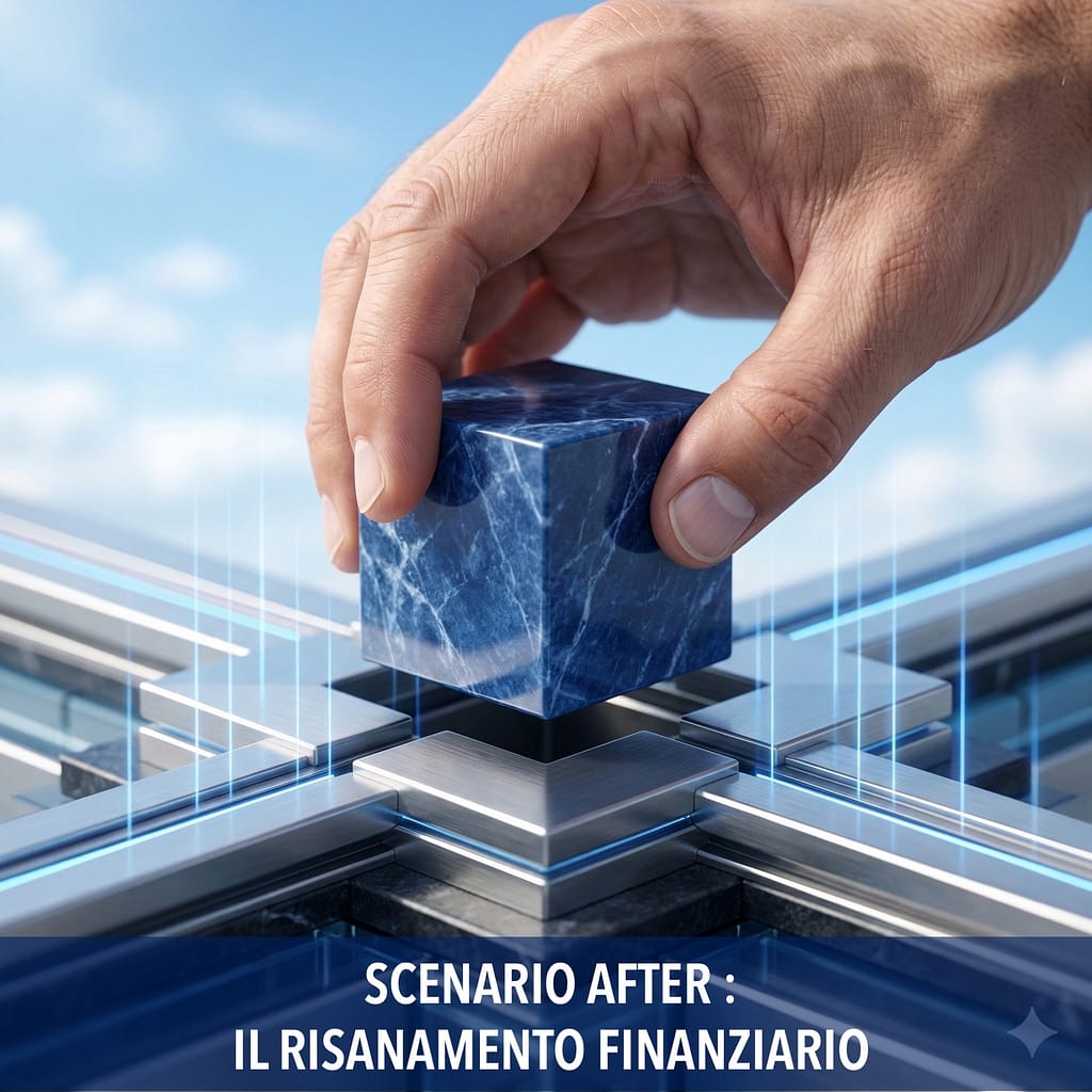 Lo scenario AFTER e Risultati: Il Risanamento Finanziario