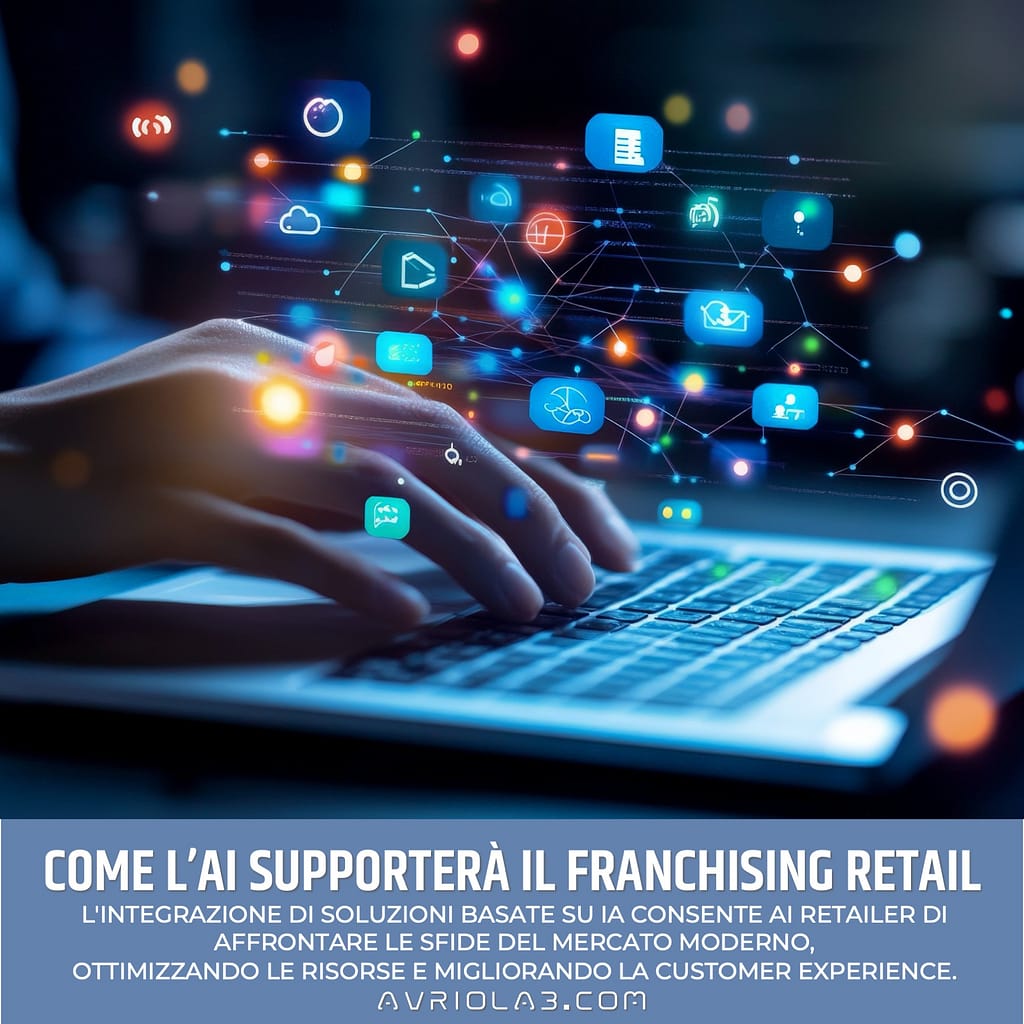 COME L’AI SUPPORTERÀ IL FRANCHISING RETAIL - L'integrazione di soluzioni basate sull’ AI consente ai retailer di affrontare le sfide del mercato moderno, ottimizzando le risorse e migliorando la customer experience. 
