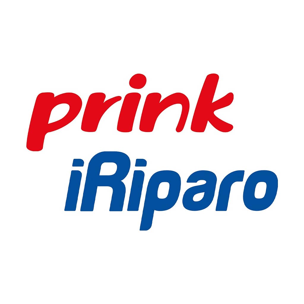 I nuovi loghi delle 2 reti in franchising PRINK + IRIPARO