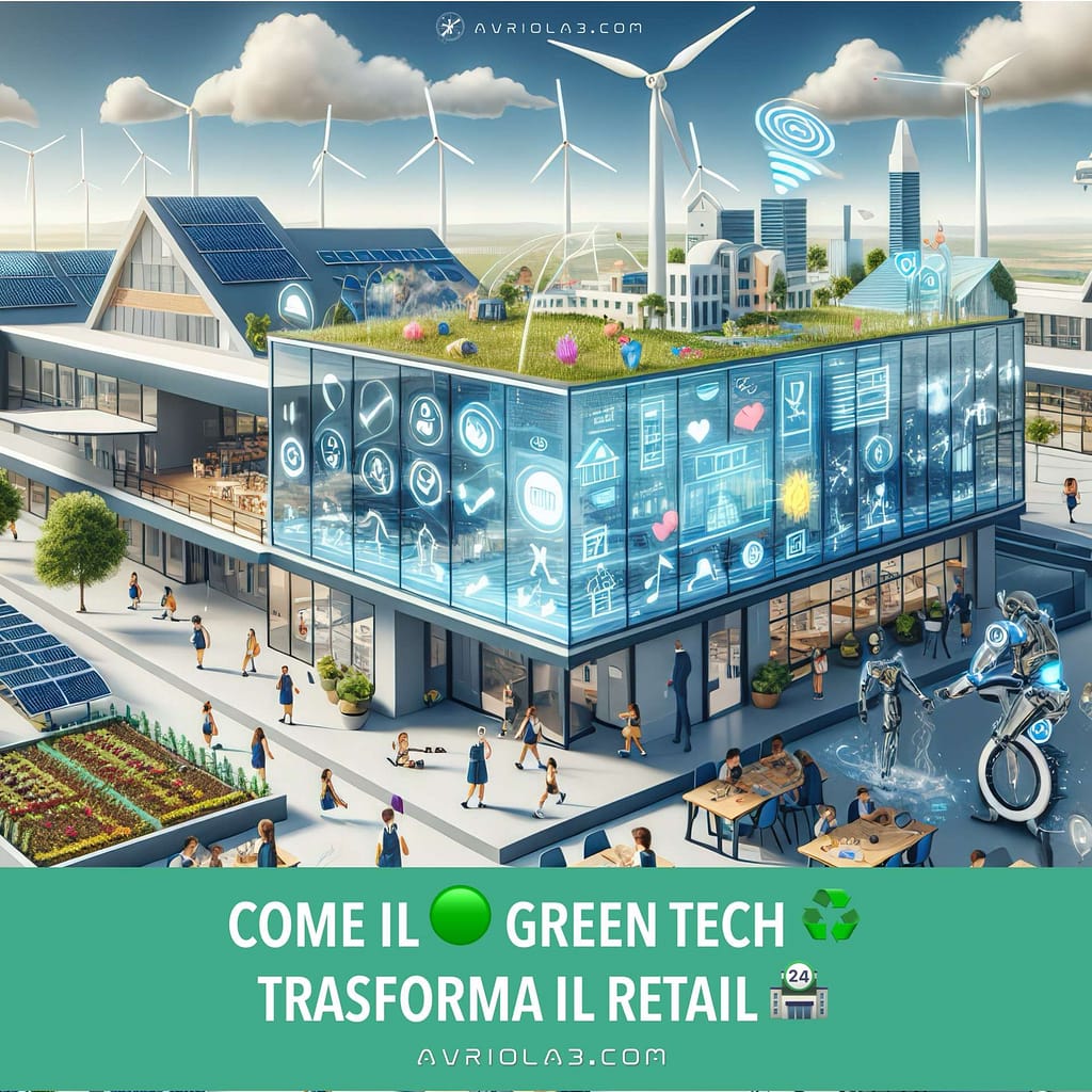 Come il 🟢♻ Green Tech Trasforma il Retail 🏪: Esempi, Vantaggi e Nuovi Format di Negozio