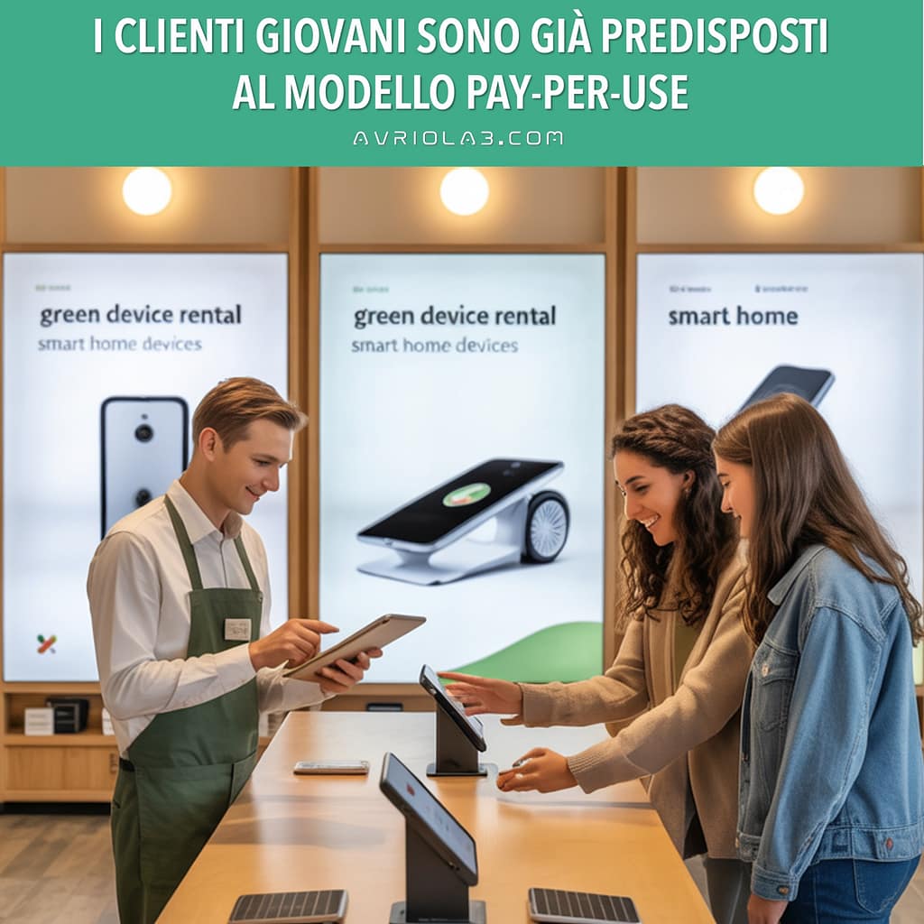 I clienti, specialmente le nuove generazioni, mostrano un’alta predisposizione verso modelli pay-per-use e subscription