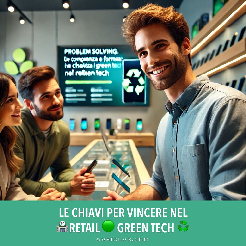 Nel Green Tech Retail, la customer experience non si costruisce sul semplice atto di vendere, ma sulla capacità di offrire consulenza. 