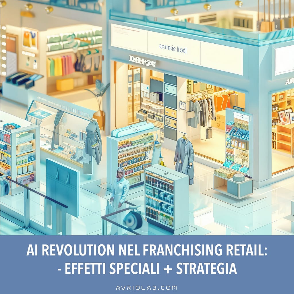 AI Revolution nel settore del Franchising Retail: meno effetti speciali e più strategia ovvero come costruire una strategia che funziona.