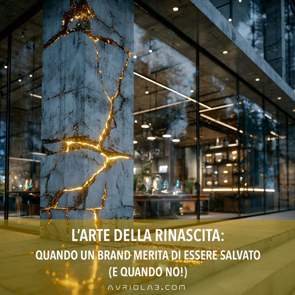 L'ARTE DELLA RINASCITA Quando un Brand merita di essere salvato