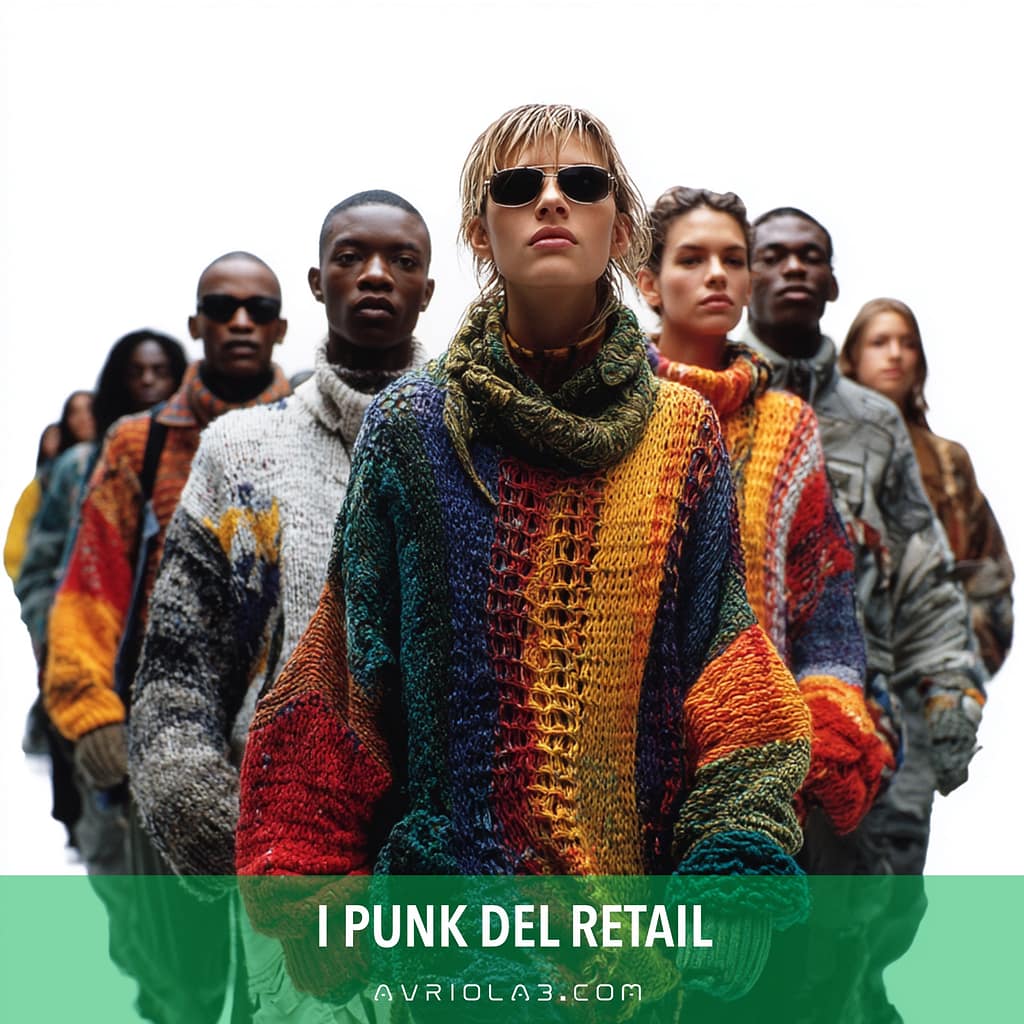 I PUNK DEL RETAIL - Immagine generata con Midjourney