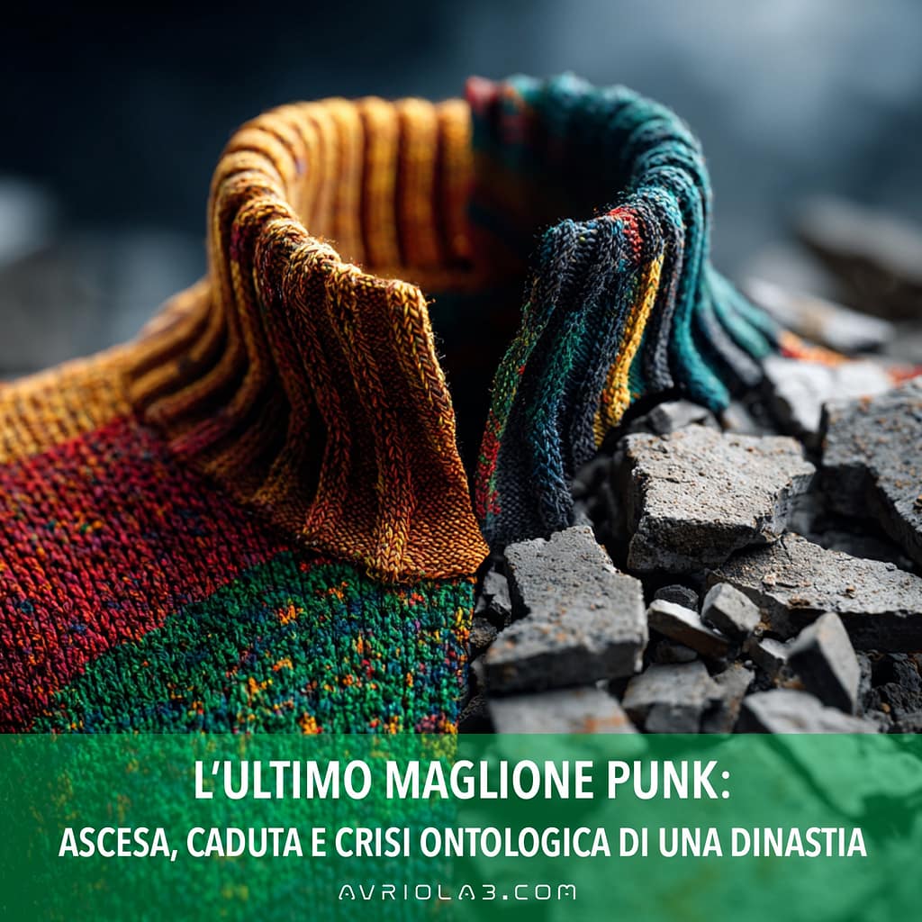 L'Ultimo Maglione Punk: Analisi della Crisi Ontologica Benetton