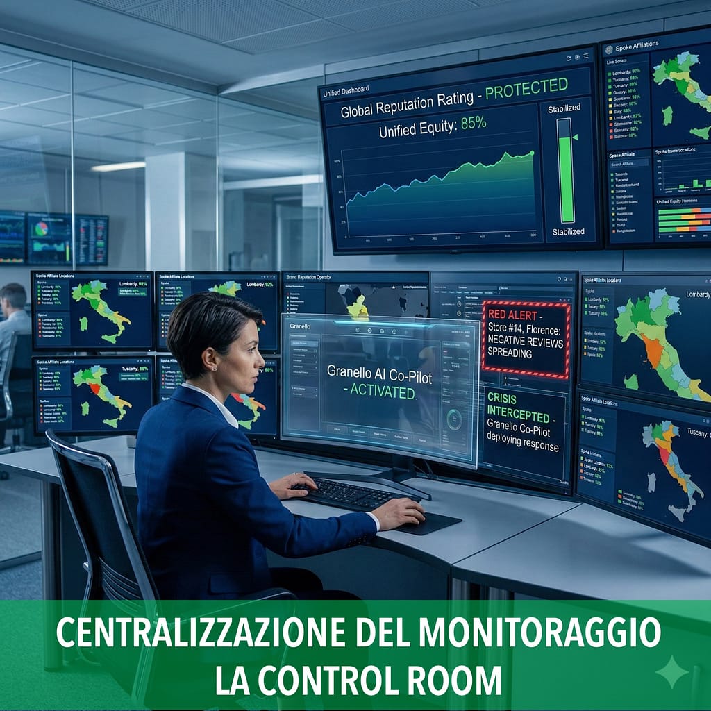 Centralizzazione del Monitoraggio - La Control Room