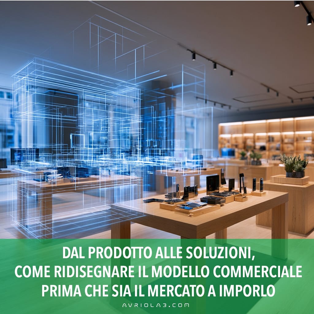 Dal prodotto alle soluzioni: come ridisegnare il modello commerciale prima che sia il mercato a imporlo
