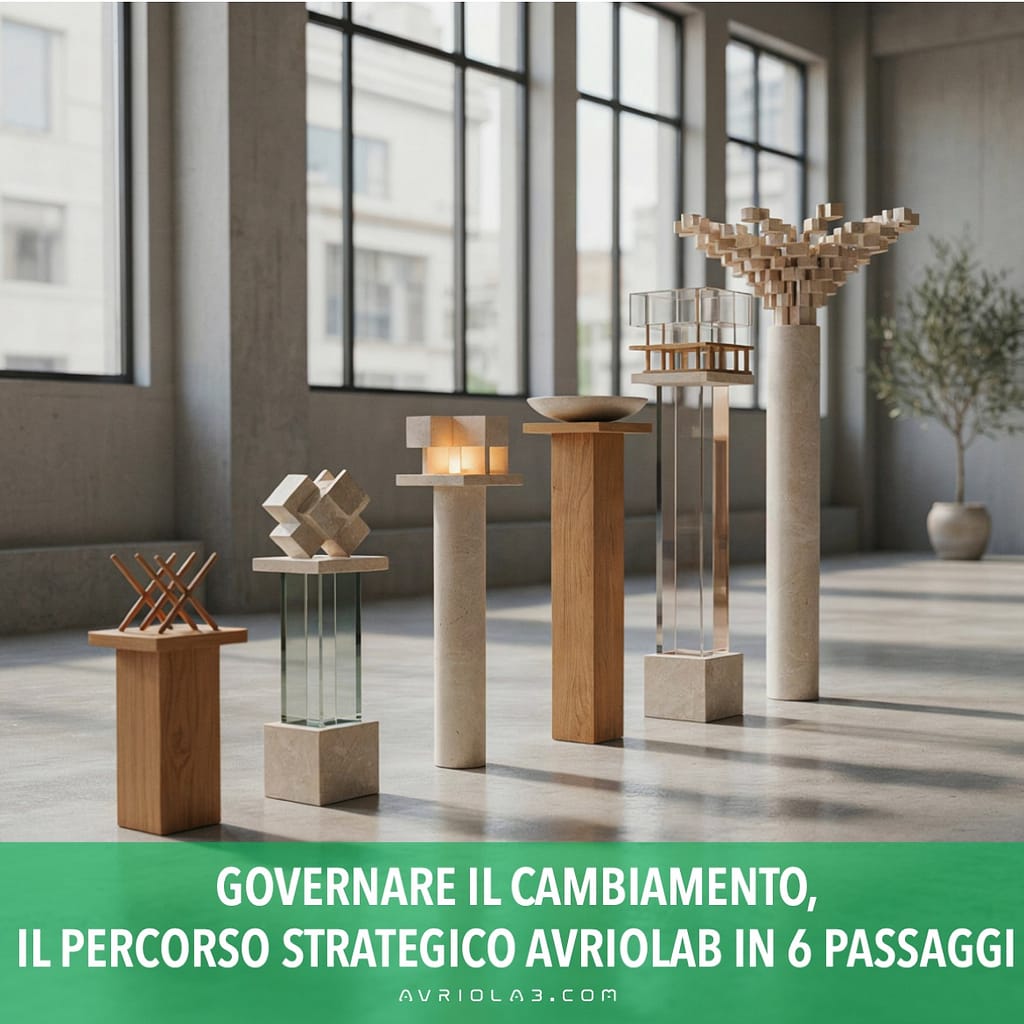 GOVERNARE IL CAMBIAMENTO: IL PERCORSO AVRIOLAB IN 6 PASSAGGI