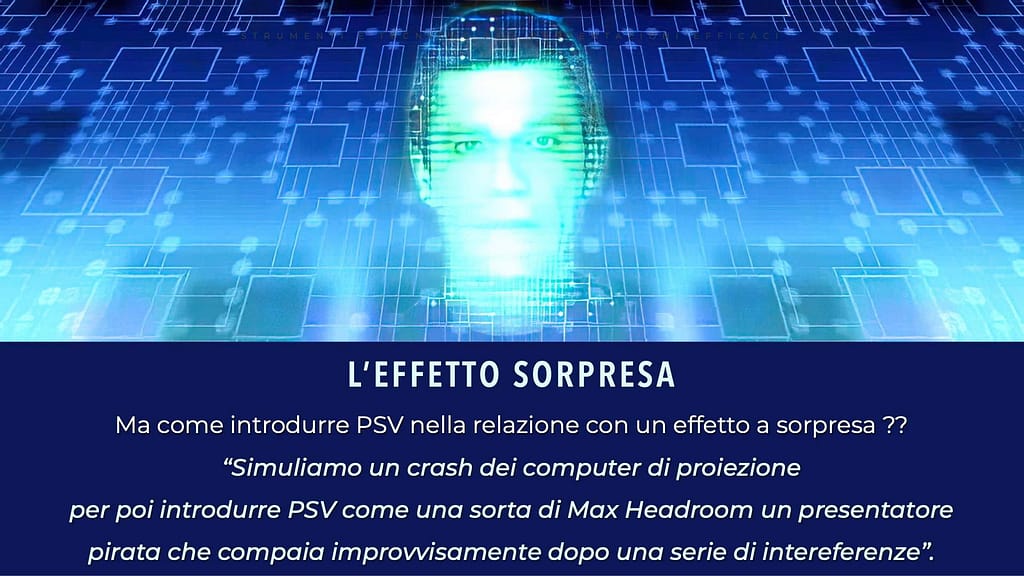 Convention Publitalia 1999 - il 1° virtual presenter l'effetto sorpresa