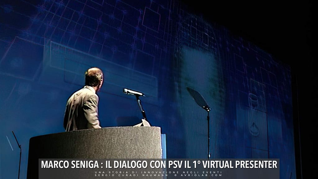 Marco Seniga : Il dialogo con PSV IL 1° Virtual Presenter - Convention Publitalia 1999