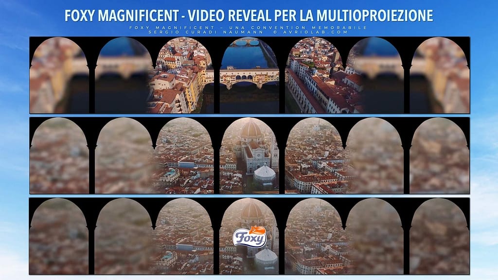 FOXY MAGNIFICENT - VIDEO REVEAL PER LA MULTIOPROIEZIONE

