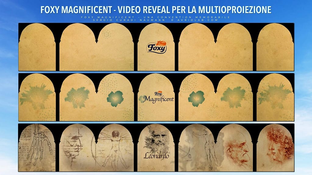 FOXY MAGNIFICENT - VIDEO REVEAL PER LA MULTIOPROIEZIONE 2