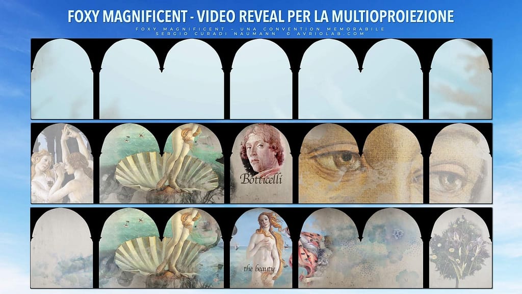 FOXY MAGNIFICENT - VIDEO REVEAL PER LA MULTIOPROIEZIONE 5
