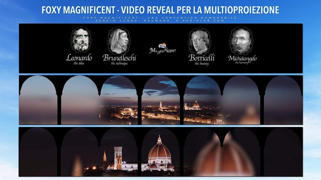 FOXY MAGNIFICENT - VIDEO REVEAL PER LA MULTIOPROIEZIONE 7