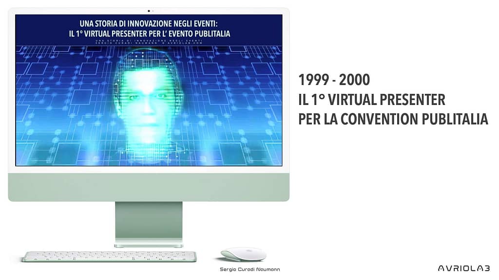 IL 1° VIRTUAL PRESENTER PER LA CONVENTION PUBLITALIA