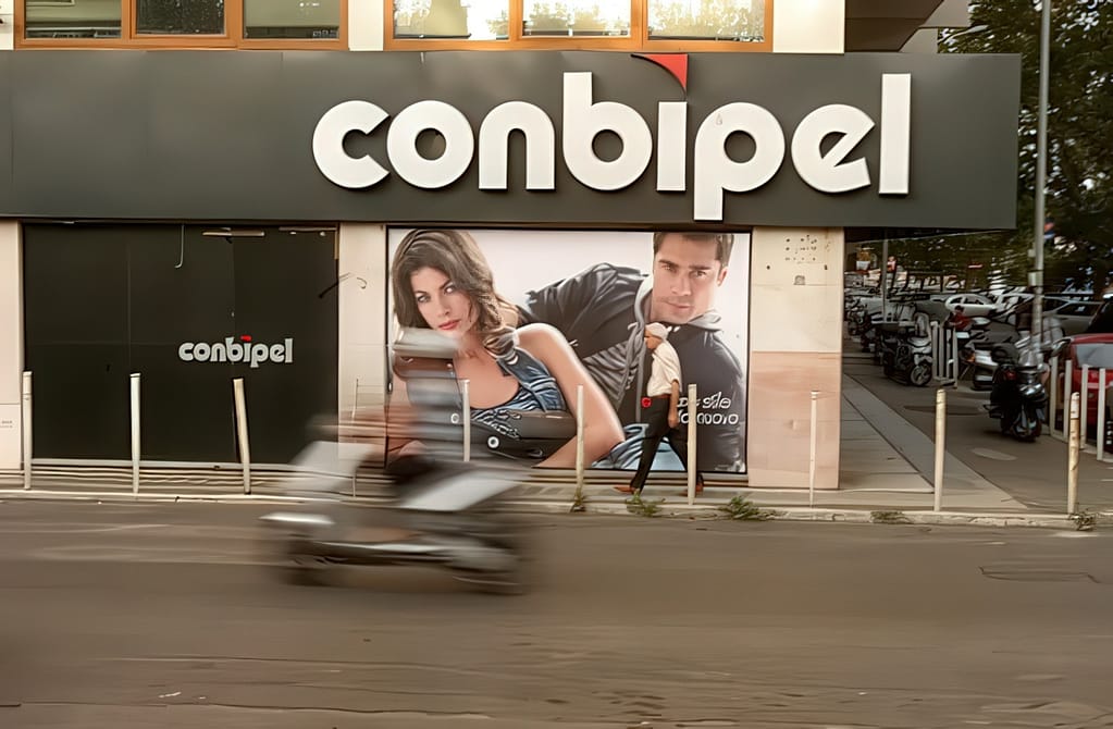 Un punto vendita Conbipel della gestione passata
