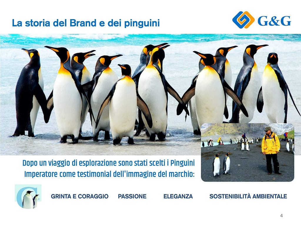 In pInguini Imperatore sono diventate mascottes del brand G&G