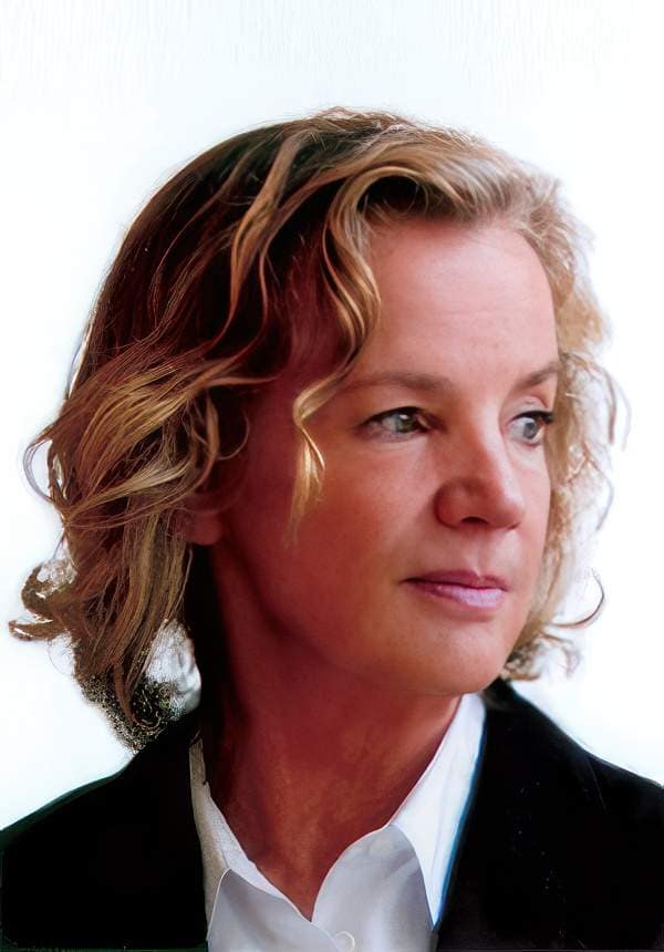 Jil Sander famosa stilista tedesca conosciuta per il suo stile minimalista