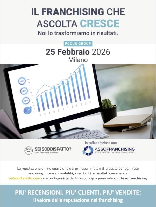 Focus Group IL VALORE DELLA REPUTAZIONE NEL FRANCHISING, organizzato da Assofranchising